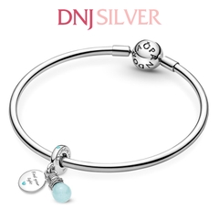 [Chính hãng] Charm bạc 925 cao cấp - Charm Glow In The Dark Lightbulb Double Dangle thích hợp để mix vòng tay charm bạc cao cấp - DN001