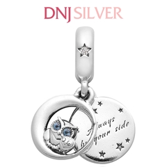 [Chính hãng] Charm bạc 925 cao cấp - Charm Always by Your Side Owl thích hợp để mix vòng tay charm bạc cao cấp - DN216
