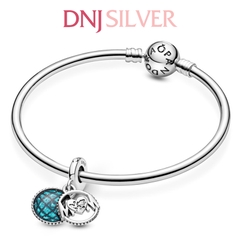 [Chính hãng] Charm bạc 925 cao cấp - Charm Glitter Globe Mum Dangle thích hợp để mix vòng tay charm bạc cao cấp - DN083