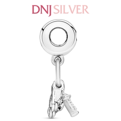 [Chính hãng] Charm bạc 925 cao cấp - Charm  Baby Bottle & Shoes Dangle thích hợp để mix vòng tay charm bạc cao cấp - DN185