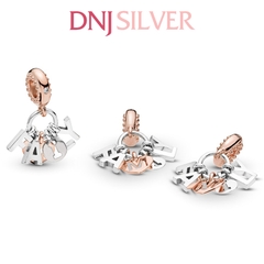 [Chính hãng] Charm bạc 925 cao cấp - Charm Family Letters Dangle thích hợp để mix vòng tay charm bạc cao cấp - DN161
