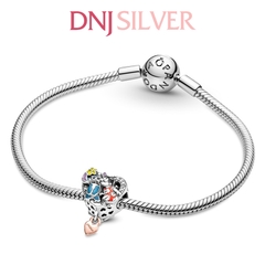 [Chính hãng] Charm bạc 925 cao cấp - Charm Disney Ohana Lilo & Stitch Inspired thích hợp để mix vòng tay charm bạc cao cấp - DN104