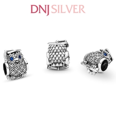 [Chính hãng] Charm bạc 925 cao cấp - Charm Owl Graduate thích hợp để mix vòng tay charm bạc cao cấp - DN195