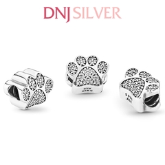 [Chính hãng] Charm bạc 925 cao cấp - Charm Paw thích hợp để mix vòng tay charm bạc cao cấp - DN112