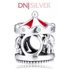 [Chính hãng] Charm bạc 925 cao cấp - Charm Christmas Carousel thích hợp để mix vòng tay charm bạc cao cấp - DN173