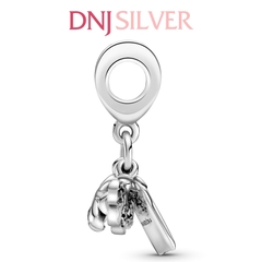 [Chính hãng] Charm bạc 925 cao cấp - Charm Japanese Sakura, Omamori & Fan Dangle thích hợp để mix vòng tay charm bạc cao cấp - DN081