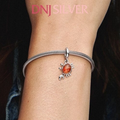 [Chính hãng] Charm bạc 925 cao cấp - Charm Disney The Little Mermaid Sebastian Crab Dangle thích hợp để mix vòng tay charm bạc cao cấp - DN483