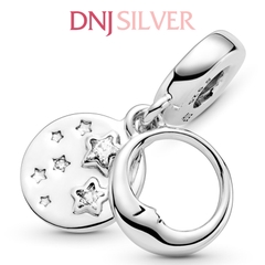 [Chính hãng] Charm bạc 925 cao cấp - Charm Sleeping Moon and Stars Dangle thích hợp để mix vòng tay charm bạc cao cấp - DN078