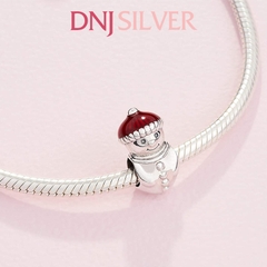 [Chính hãng] Charm bạc 925 cao cấp - Charm Snowman & Santa Hat thích hợp để mix vòng tay charm bạc cao cấp - DN219