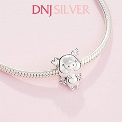 [Chính hãng] Charm bạc 925 cao cấp - Charm Pippo the Flying Pig thích hợp để mix vòng tay charm bạc cao cấp - DN246