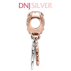 [Chính hãng] Charm bạc 925 cao cấp - Charm Openwork Heart & Two Feathers Dreamcatcher thích hợp để mix vòng tay charm bạc cao cấp - DN021