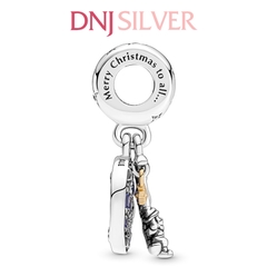[Chính hãng] Charm bạc 925 cao cấp - Charm Santa Claus On The Moon Double Dangle thích hợp để mix vòng tay charm bạc cao cấp - DN038