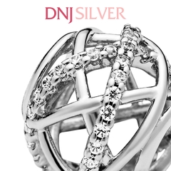 [Chính hãng] Charm bạc 925 cao cấp - Charm Sparkling Galaxy Openwork thích hợp để mix vòng tay charm bạc cao cấp - DN249