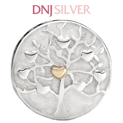[Chính hãng] Charm bạc 925 cao cấp - Charm Family Tree Hearts thích hợp để mix vòng tay charm bạc cao cấp - DN383