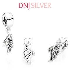 [Chính hãng] Charm bạc 925 cao cấp - Charm Majestic Feathers thích hợp để mix vòng tay charm bạc cao cấp - DN301