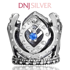 [Chính hãng] Charm bạc 925 cao cấp - Charm Disney Elsa Crown Openwork thích hợp để mix vòng tay charm bạc cao cấp - DN297