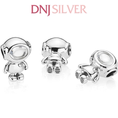 [Chính hãng] Charm bạc 925 cao cấp - Charm Tommy Astronaut thích hợp để mix vòng tay charm bạc cao cấp - DN415