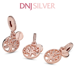 [Chính hãng] Charm bạc 925 cao cấp - Charm Sparkling Family Tree Dangle thích hợp để mix vòng tay charm bạc cao cấp - DN121