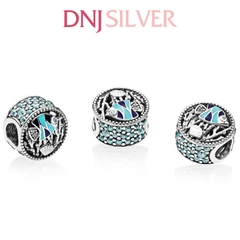 [Chính hãng] Charm bạc 925 cao cấp - Charm Ocean Life Openwork thích hợp để mix vòng tay charm bạc cao cấp - DN388