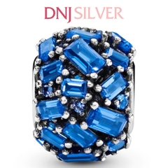[Chính hãng] Charm bạc 925 cao cấp - Charm Blue Ice Cube thích hợp để mix vòng tay charm bạc cao cấp - DN239