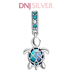 [Chính hãng] Charm bạc 925 cao cấp - Charm Murano Glass Sea Turtle Dangle thích hợp để mix vòng tay charm bạc cao cấp - DN029