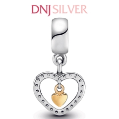 [Chính hãng] Charm bạc 925 cao cấp - Charm Forever in my Heart thích hợp để mix vòng tay charm bạc cao cấp - DN190