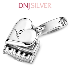 [Chính hãng] Charm bạc 925 cao cấp - Charm Grand Piano Heart Dangle thích hợp để mix vòng tay charm bạc cao cấp - DN133