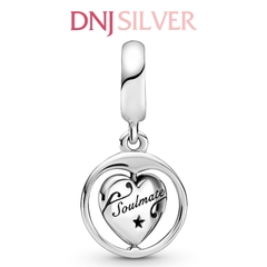 [Chính hãng] Charm bạc 925 cao cấp - Charm Spinning Forever & Always Soulmate Dangle thích hợp để mix vòng tay charm bạc cao cấp - DN087