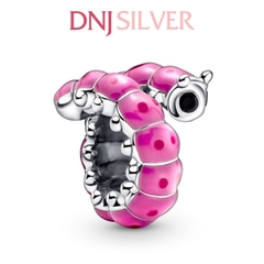 [Chính hãng] Charm bạc 925 cao cấp - Charm Cute Curled Caterpillar thích hợp để mix vòng tay charm bạc cao cấp - DN012