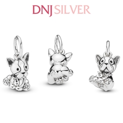 [Chính hãng] Charm bạc 925 cao cấp - Charm Bulldog Puppy Dog Dangle thích hợp để mix vòng tay charm bạc cao cấp - DN215