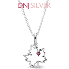 [Chính hãng] Charm bạc 925 cao cấp - Charm Canada Maple Leaf thích hợp để mix vòng tay charm bạc cao cấp - DN411