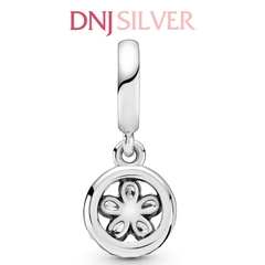 [Chính hãng] Charm bạc 925 cao cấp - Charm Sparkling Snowflake Circle Dangle thích hợp để mix vòng tay charm bạc cao cấp - DN095