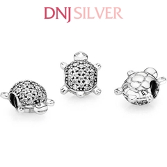 [Chính hãng] Charm bạc 925 cao cấp - Charm Pave Sea Turtle thích hợp để mix vòng tay charm bạc cao cấp - DN299