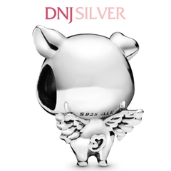 [Chính hãng] Charm bạc 925 cao cấp - Charm Pippo the Flying Pig thích hợp để mix vòng tay charm bạc cao cấp - DN246