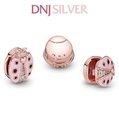 [Chính hãng] Charm bạc 925 cao cấp - Charm Pink Ladybird Clip thích hợp để mix vòng tay charm bạc cao cấp - DN192