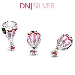 [Chính hãng] Charm bạc 925 cao cấp - Charm Red Hot Air Balloon Travel thích hợp để mix vòng tay charm bạc cao cấp - DN181