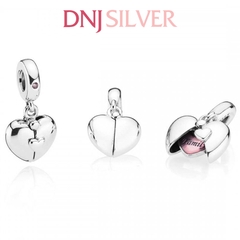 [Chính hãng] Charm bạc 925 cao cấp - Charm Family Locket Dangle thích hợp để mix vòng tay charm bạc cao cấp - DN295