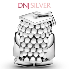 [Chính hãng] Charm bạc 925 cao cấp - Charm Owl Graduate thích hợp để mix vòng tay charm bạc cao cấp - DN195
