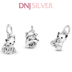 [Chính hãng] Charm bạc 925 cao cấp - Charm Kitty-Cat Dangle thích hợp để mix vòng tay charm bạc cao cấp - DN213