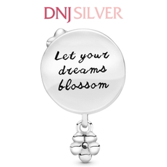 [Chính hãng] Charm bạc 925 cao cấp - Charm Rainbow & Flower Dangle thích hợp để mix vòng tay charm bạc cao cấp - DN115