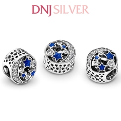 [Chính hãng] Charm bạc 925 cao cấp - Charm Sparkling Night Sky thích hợp để mix vòng tay charm bạc cao cấp - DN257