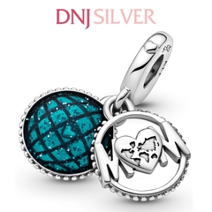 [Chính hãng] Charm bạc 925 cao cấp - Charm Glitter Globe Mum Dangle thích hợp để mix vòng tay charm bạc cao cấp - DN083