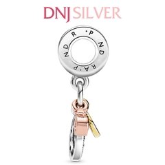 [Chính hãng] Charm bạc 925 cao cấp - Charm Triple Monogram & Logo Dangle thích hợp để mix vòng tay charm bạc cao cấp - DN032
