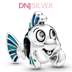 [Chính hãng] Charm bạc 925 cao cấp - Charm Disney The Little Mermaid Flounder thích hợp để mix vòng tay charm bạc cao cấp - DN209