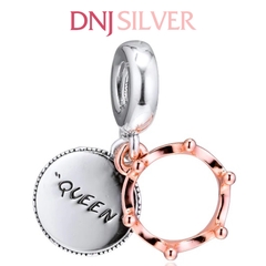 [Chính hãng] Charm bạc 925 cao cấp - Charm Queen & Regal Crown Dangle thích hợp để mix vòng tay charm bạc cao cấp - DN236