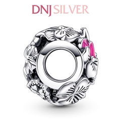 [Chính hãng] Charm bạc 925 cao cấp - Charm Pansy Flower Friends thích hợp để mix vòng tay charm bạc cao cấp - DN011