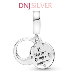 [Chính hãng] Charm bạc 925 cao cấp - Charm Sleeping Moon and Stars Dangle thích hợp để mix vòng tay charm bạc cao cấp - DN078