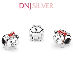 [Chính hãng] Charm bạc 925 cao cấp - Charm Piggy Bank thích hợp để mix vòng tay charm bạc cao cấp - DN226