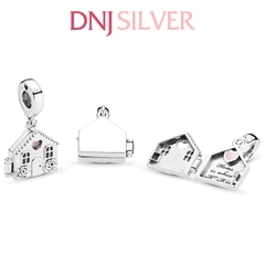 [Chính hãng] Charm bạc 925 cao cấp - Charm Mum's House Dangle thích hợp để mix vòng tay charm bạc cao cấp - DN291