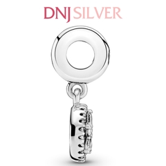 [Chính hãng] Charm bạc 925 cao cấp - Charm Sparkling Snowflake Circle Dangle thích hợp để mix vòng tay charm bạc cao cấp - DN095